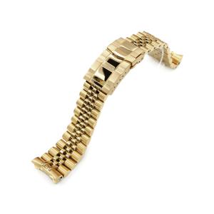 22mm メタル時計バンド ステンレススチール ジュビリー ブレスレット