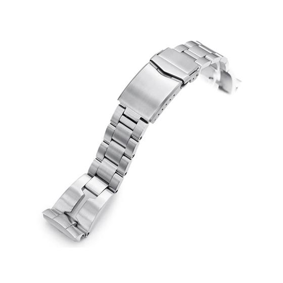 22mm メタル時計バンド ステンレス RAZOR ブレスレット Vクラスプ for セイコー プロ...