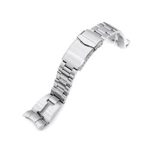 20mm メタル時計バンド ステンレススチール RAZOR ブレスレット V