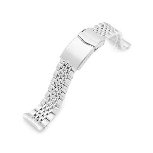 22mm メタル時計バンド ステンレス エンドミル ブレスレット for