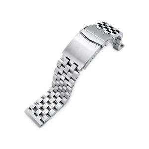 22mm メタル時計バンド ステンレススチール スーパーエンジニア