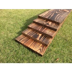 国産 杉板 3枚 焼き目 約 19×235×1000 // DIY 木材 板 天板 一枚板 1×10 ワンバイ材 プレート 材木 杉 アイアンラック｜tail-sougou