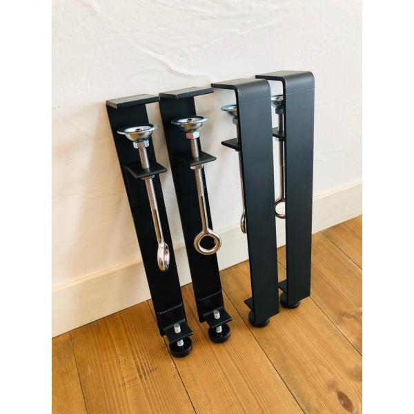 アイアンレッグ300 4脚 / アイアンシェルフ アイアン家具 ラック テーブル キャンプ シェルフ...