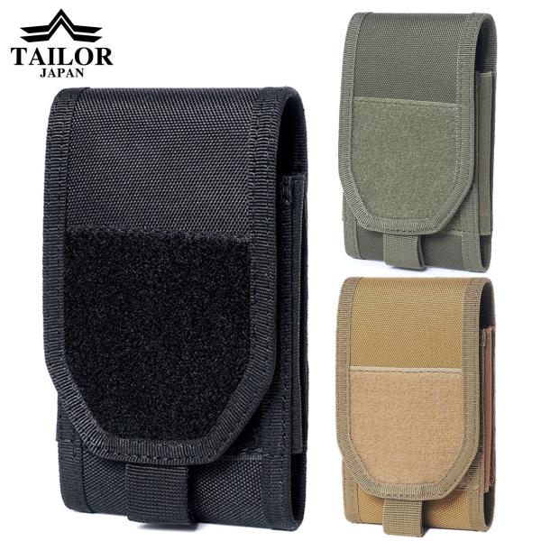 TAILOR JAPAN テイラージャパン スマホケース スマホカバー スマホポーチ メンズ ナイロ...