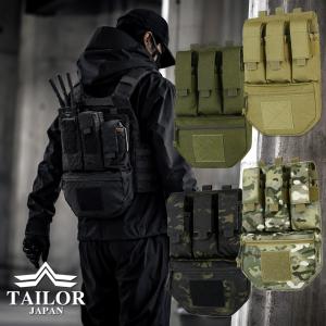 TAILOR JAPAN テイラージャパン バックパネル プレートキャリア タクティカルベスト ラピッドエッジプレートキャリア対応 背面拡張 サバゲー 装備 7G-Z1CJ-V3K0