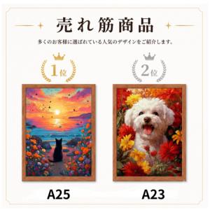 ダイヤモンドアート 初心者 アニマル 動物 猫...の詳細画像1
