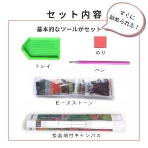 ダイヤモンドアート 初心者 アニマル 動物 猫...の詳細画像3