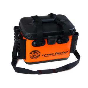 クロスファクター(CROSS FACTOR) EVAタックルバッグ（ロッドスタンド付）OR AEK905 【一部地域を除き送料無料】 バッカン