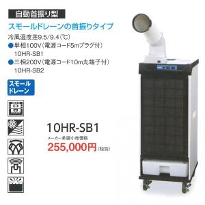 デンソー（DENSO） スポットクーラー INSPAC 首振り型 10HR-SB1 単相 