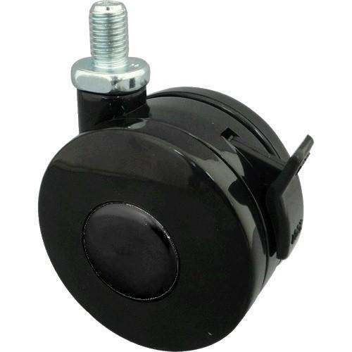 TOSIN TS60-B ねじ込み M12×P1.25 双輪キャスター 60径 ボルト方式 ストッパ...