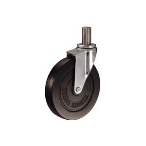 ハンマーキャスター差込みボス車輪 (ゴム車輪) 420EK-R 150mm