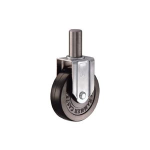 ハンマーキャスター差込みボス車輪 (ゴム車輪) 420EKR-R 75mm