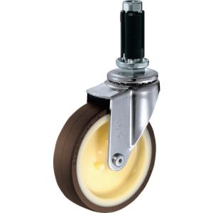 ❗️掘り出し物❗️差し込み式キャスター 1個PP製 360度回転キャスターホイール✨ ハンマーキャスター ハンマー キャスター 車輪 4201EU-N 40mm Φ16〜Φ18