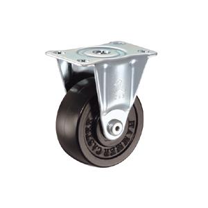 ハンマー キャスター 車輪 420SR-R 65mm 固定車(ゴム一体車輪　[樹脂ブッシュ入]）