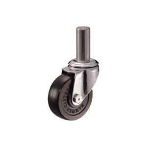 ハンマーキャスター差込みボス車輪 (ゴム車輪) 320SK-R 75mm