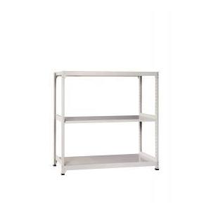 100kg/段 W875×D300×H1200 3段 扶桑金属工業 軽量 スチール 棚 ラック