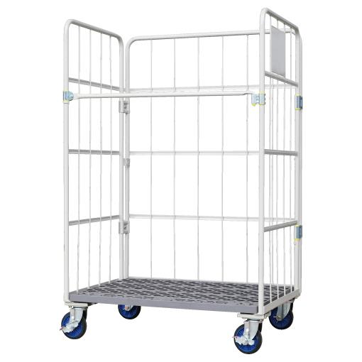 ワコー カーゴプレスタ WKP-1065 底板プラスチック 1000ｘ650ｘ1700 積載荷重50...