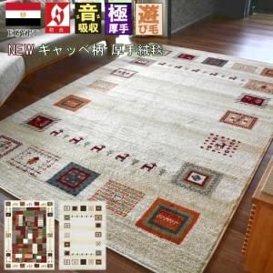 ギャッベ柄 絨毯 ラグ ラグマット 3畳 三畳 160×230 じゅうたん ウィルトン 厚手 防炎 おしゃれ 北欧モダン 当社在庫 (トア／ラーン160×230) 約3畳 160×230cm