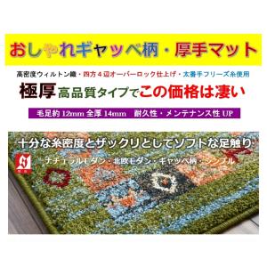玄関マット ラグ 北欧 おしゃれ 60×90 ...の詳細画像1