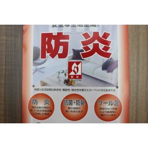 カーペット 絨毯 8畳 本間8畳 ウール混 国...の詳細画像4