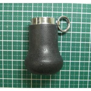 尻手管付き 合成ゴム製 エンドキャップ 穴内径:17.3mm