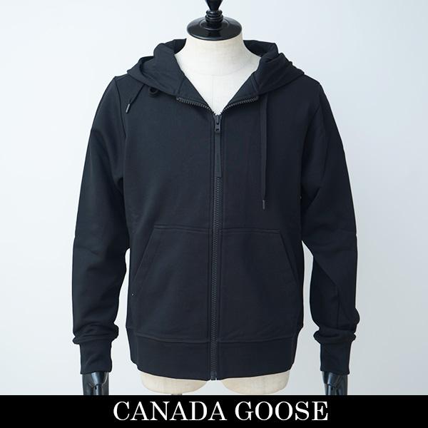 CANADA GOOSE(カナダグース) ジップアップパーカー ブラック  7401MB(Huron...