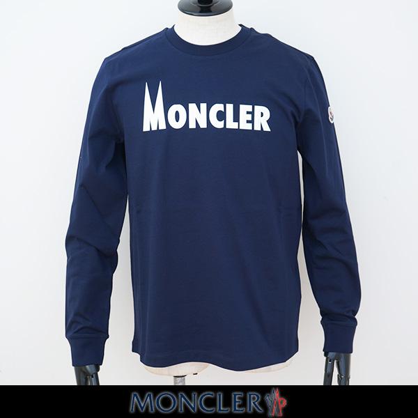 MONCLER(モンクレール) ロングTシャツ 長袖Tシャツ ネイビー J10918D0000882...