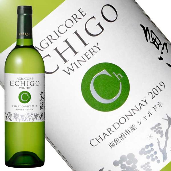 ワイン 越後ワイン 越後シャルドネ 白 750ml アグリコア 新潟県 南魚沼市
