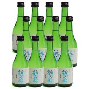 日本酒 鶴齢 純米吟醸 300ml×12本（1箱）青木酒造 新潟県