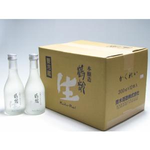日本酒 鶴齢 吟醸生酒 300ml×12本 かくれい 青木酒造 新潟県