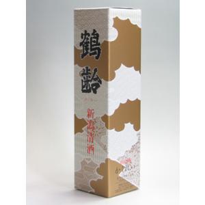 日本酒 鶴齢 化粧箱 1800ml １本用 かくれい 青木酒造 新潟県