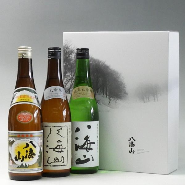 プレゼント ギフト 日本酒 八海山 720ml 3本飲み比べセット 八海醸造 新潟県