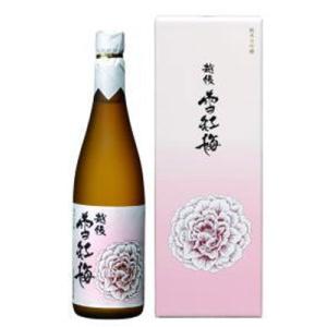日本酒 越後雪紅梅 純米大吟醸 720ml 長谷川酒造 新潟県 長岡市