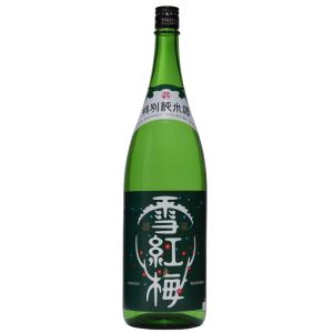 日本酒 越後雪紅梅 特別純米酒 1800ml 長谷川酒造 新潟県 長岡市