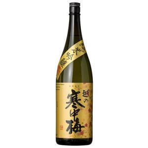 長者盛　越の寒中梅　金ラベル純米吟醸 1800ml