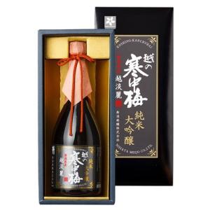 日本酒 越の寒中梅 越淡麗 純米大吟醸 720ml 新潟銘醸 新潟県 小千谷市