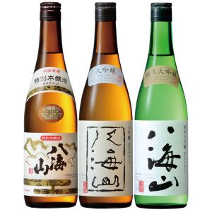 日本酒 八海山 本醸造・大吟醸・純米大吟醸720ml×3本