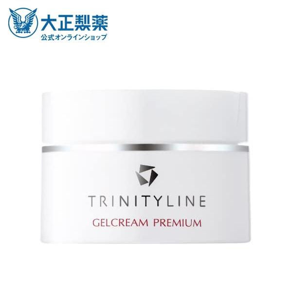 公式 大正製薬 トリニティーライン ジェルクリーム プレミアム 50g オールインワンジェル 保湿 ...
