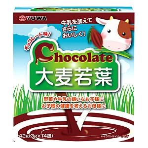 チョコレート大麦若葉 14包 ユーワ｜taisyou