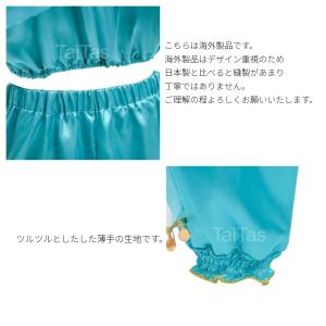 ジャスミン風 コスプレ ドレス 3点セット キ...の詳細画像5