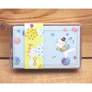 Ethos 名刺カード 18柄 72枚 ミニメッセージカード Hey!