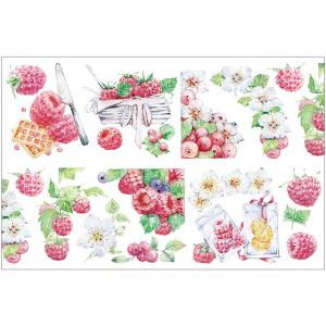 新七天 マスキングテープ 60mm 木苺-C（剥離紙付き）