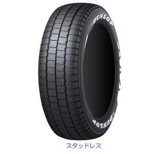 DUNLOP（ダンロップ） 4本セット W01 for WINTER ホワイトレター 195