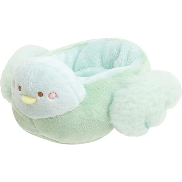 サンエックス　すみっコぐらしコレクション　みんなでことりっコ　てのりぬいぐるみ　インコのボート MF...