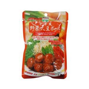 （三　育）中華風野菜大豆ボール６個｜taiyo-shizen