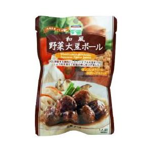 （三　育）和風野菜大豆ボール１００ｇ｜taiyo-shizen