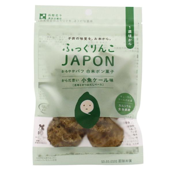 澤田米穀店 ふっくりんこＪＡＰＯＮ・白米　小魚ケール味 14g(約10枚)
