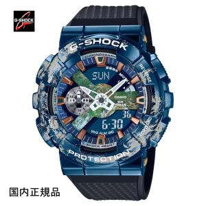 G-SHOCK ジーショック 腕時計 メタルカバードデジアナ 地球デザイン GM-110EARTH-1AJR メンズウォッチ 国内正規品｜taiyodo