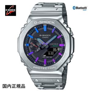 G-SHOCK ジーショック 腕時計 レインボーカラーフルメタルデジアナ ソーラーモバイルリンク GM-B2100PC-1AJF ウォッチ 国内正規品｜taiyodo