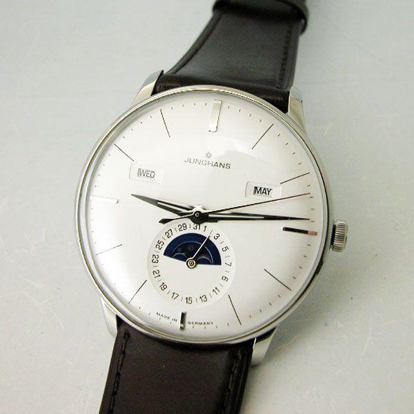 ユンハンス JUNGHANS Meister Kalender マイスターカレンダー自動巻腕時計02...